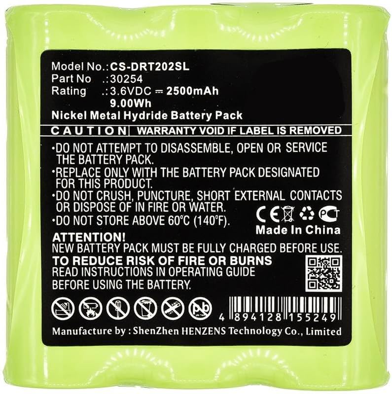 み Teletronik用2500mAhバッテリー TSM2002 Deviser DS2002 DS2002H